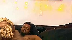 Slut deepthroats monster cock for facial cumshot.