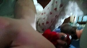 Deep dildo anal fuck.