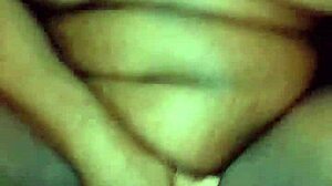 Thick ebony MILF takes BBC DOGGYSTYLE with ANAL PLUG in big ASS