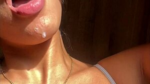 big booty brunette gets what she wants when she meets her stepbrother -amateur couple- nysdel 😈