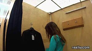 Stunning Czech Chick Seduced In Hypermarket