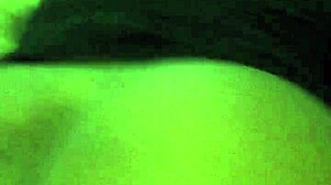 Ebony babysitter bent over for anal fucking