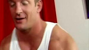 Sporty muscular wife cheats on husband after finding porn