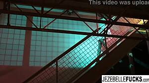 Milf jezebelle bond teases in lingerie 😘