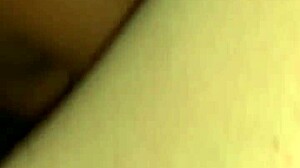 Ebony beauty sucks monster cock with big ass bouncing