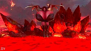 Maggie's huge tits for Halloween