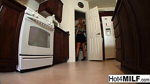 milf mellanie enjoys intense interracial action