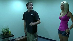 jessica lynn rides monster cock cowgirl, teasing with big tits