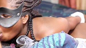 1H Handcuff Facefuck For Elvie Slutty - Part 3: Big Ass Horny Whore Homemade African Ebony Ass.