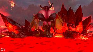 Maggie's huge tits for Halloween