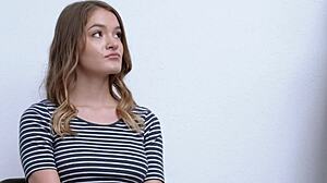 Hard Up Security Guard Bangs Shoplifter Teen 18+