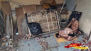 Wow, The Beautiful BBW Gave Her Juicy Ass To Her Brother-In-Law In The Abandoned House For Bareback Fuck!