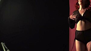 Redhead Loses Blowjob Virginity in Doggystyle Sex with Moaning.