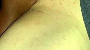 Ebony beauty sucks monster cock with big ass bouncing