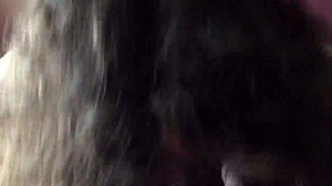 Pretty Pawg Gives Long Blowjob Until Guy Nuts in Mouth