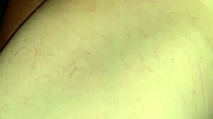 Ebony beauty sucks monster cock with big ass bouncing