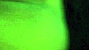 Ebony babysitter bent over for anal fucking