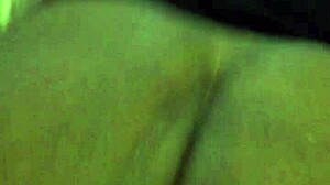 Ebony babysitter bent over for anal fucking