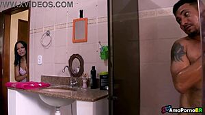 desejos ignite for my stepmom’s husband in brazilian threesome part 1