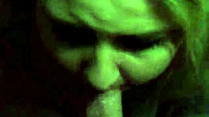 Hot Load Explodes on Her Waiting Face