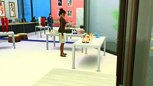 Cinderella milf hardcore fucks in shoe store