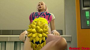 sakura tells naruto 'fuck me like you do hinata' in the kitchen