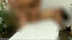 i watched this amateur novinha get filmed during her massage session