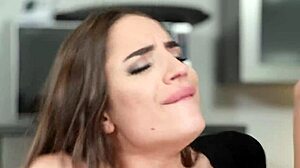 free scene with nympho bffs candie luciani and aubrey black enjoying a cock party