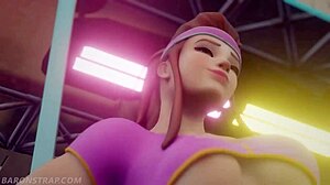 Sombra And Brigitte Having A Naughty Workout With Big Tits 😏