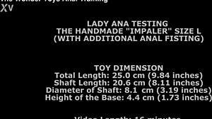 lady ana tests handmade impaler size l