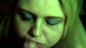 Hot Load Explodes on Her Waiting Face