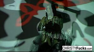 Hot Christy Mack pirate teases her tight wet pussy and amazing ass