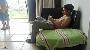 my stepsister tricks me into cleaning just to bang her hard.