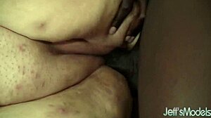 Watch guy drill BBC deep into Desiree Devine's chubby fat pussy