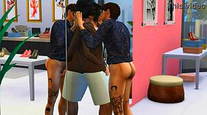 Cinderella milf hardcore fucks in shoe store