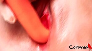 Amateur Blonde Milf Fingers Her Pussy To Orgasm In Oiled Homemade Closeup