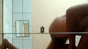 Muscular Black Bodybuilder Brutally Pounds Sexy Brunette Amateur's Big Ass In Hotel Motel