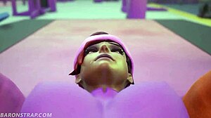 Sombra And Brigitte Having A Naughty Workout With Big Tits 😏