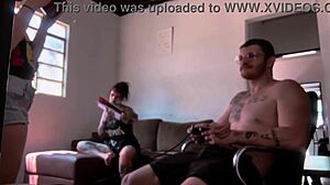 Bastidores Da Grava��o Chupando O Carmona Jogando Video Game