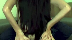 karol smith caught naked in the sala by her hermanastro, damn!