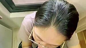 hey, why did this indonesian chick cheat with her boss for cash?