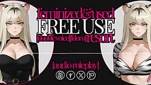 Mistress Feminizes Guy With Strapon In Group