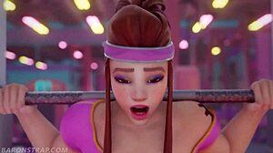 Sombra And Brigitte Having A Naughty Workout With Big Tits 😏