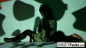 Hot Christy Mack pirate teases her tight wet pussy and amazing ass