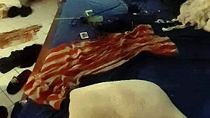 i'm absolutely stunned by this old guy with monster cock in anal cage