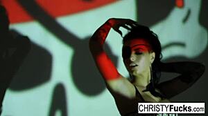 Hot Christy Mack pirate teases her tight wet pussy and amazing ass