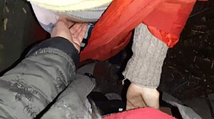 our autumn romantic sex in a hut with lesbian illusion girls