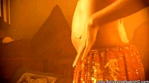 Asian arab girl strips naked while dancing