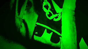 Night Vision Deepthroat in Cosplay Costume