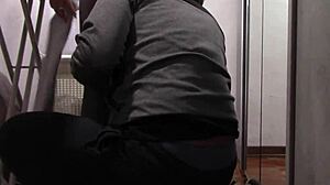 i love the milf with beautiful legs in pantyhose getting touched and fucked roughly.